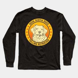 Nova Scotia Duck Tolling Retriever Dog Portrait Long Sleeve T-Shirt